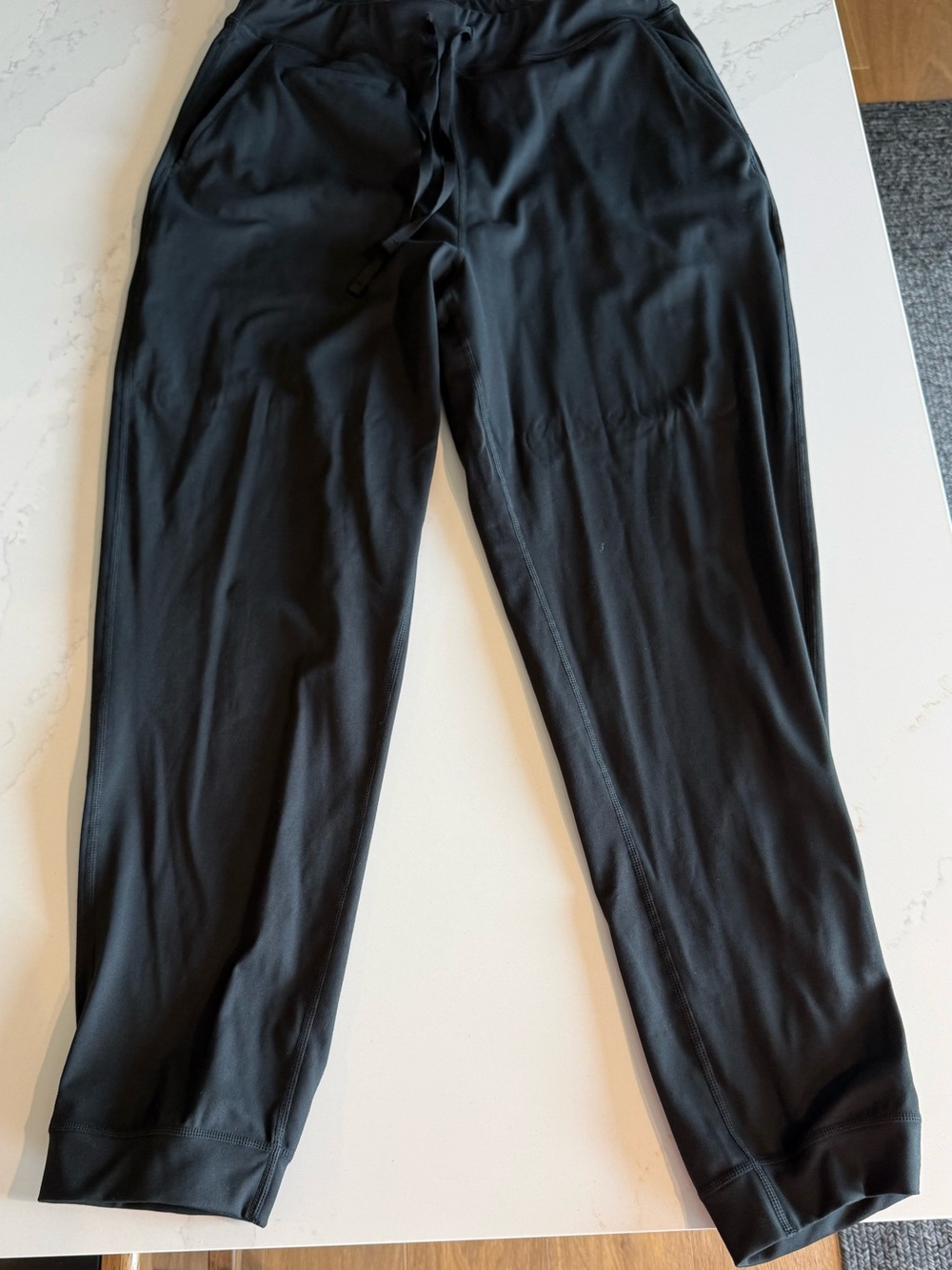 Kecols Women's Black Scrub Jogger Pant